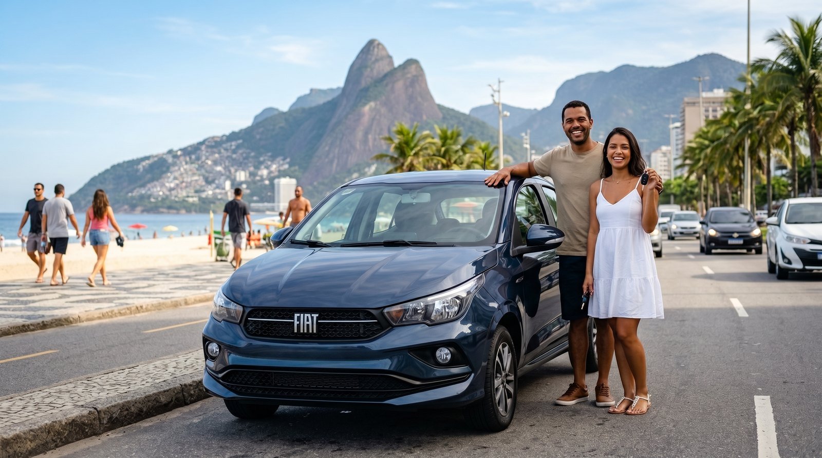 Cliente recebendo atendimento para seguro auto